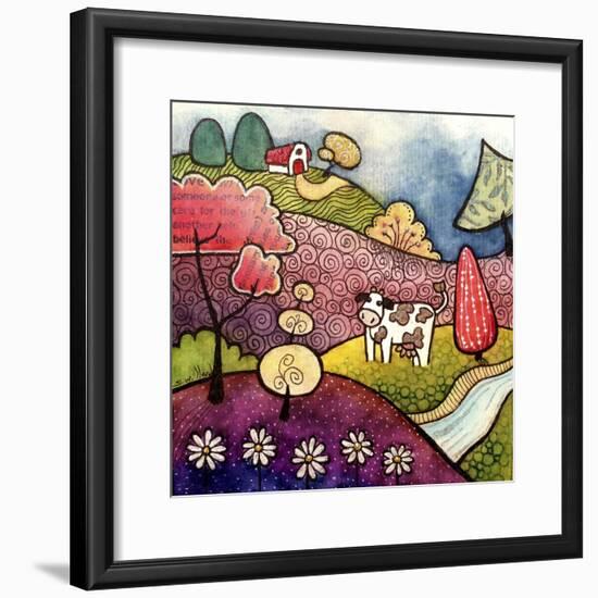 Loretta's Farm-Sandra Willard-Framed Giclee Print