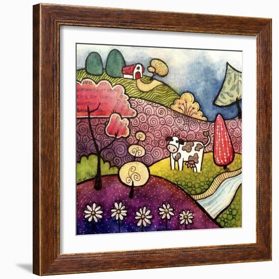 Loretta's Farm-Sandra Willard-Framed Giclee Print