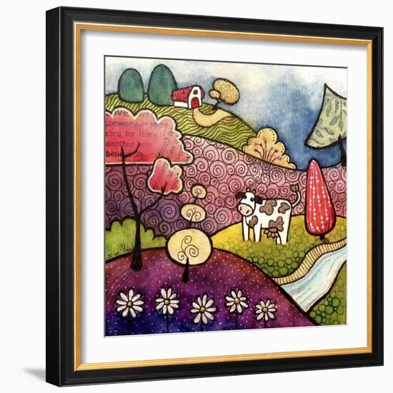 Loretta's Farm-Sandra Willard-Framed Giclee Print