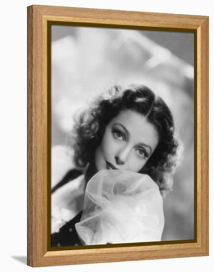 Loretta Young, 1941-null-Framed Premier Image Canvas