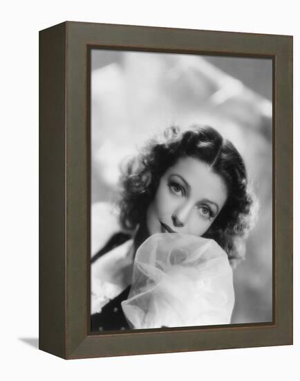 Loretta Young, 1941-null-Framed Premier Image Canvas