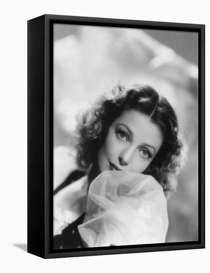 Loretta Young, 1941-null-Framed Premier Image Canvas