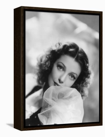 Loretta Young, 1941-null-Framed Premier Image Canvas