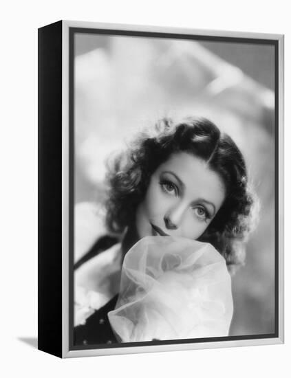 Loretta Young, 1941-null-Framed Premier Image Canvas