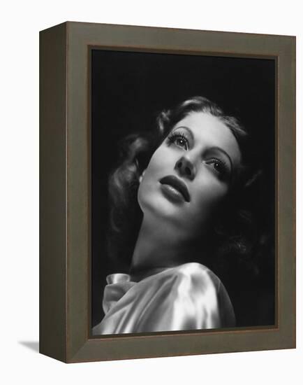 Loretta Young, 1941-null-Framed Premier Image Canvas