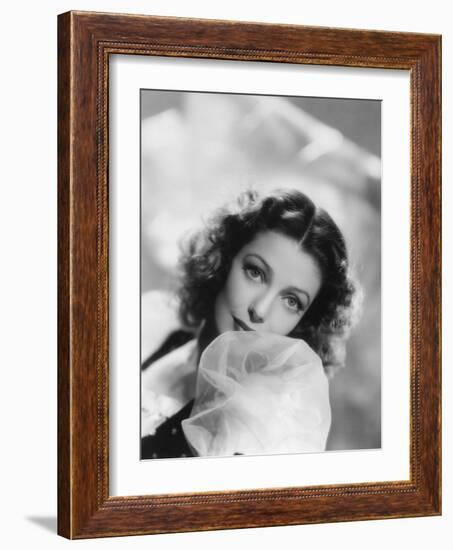 Loretta Young, 1941-null-Framed Photographic Print