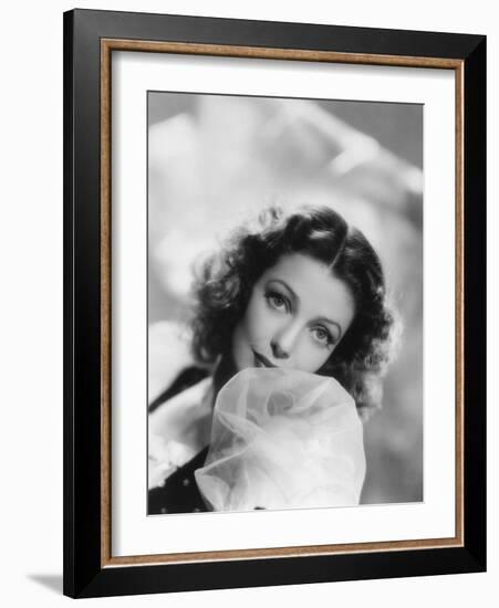 Loretta Young, 1941-null-Framed Photographic Print