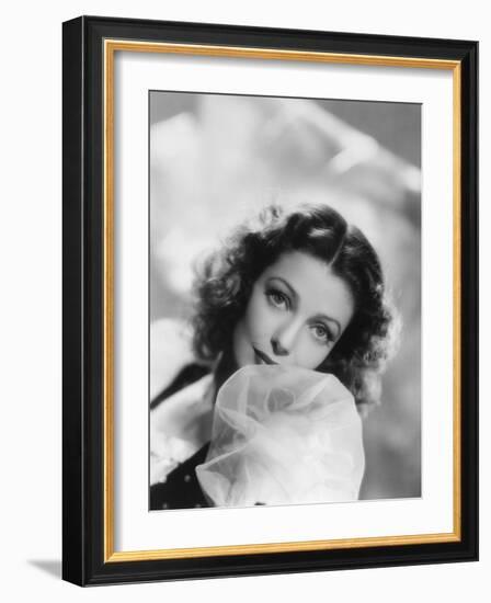 Loretta Young, 1941-null-Framed Photographic Print