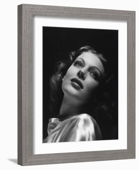 Loretta Young, 1941-null-Framed Photographic Print