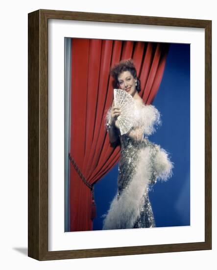 Loretta Young (photo)-null-Framed Photo