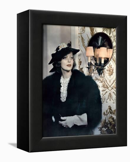 Loretta Young (photo)-null-Framed Stretched Canvas