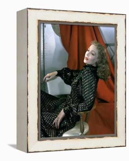 Loretta Young (photo)-null-Framed Stretched Canvas