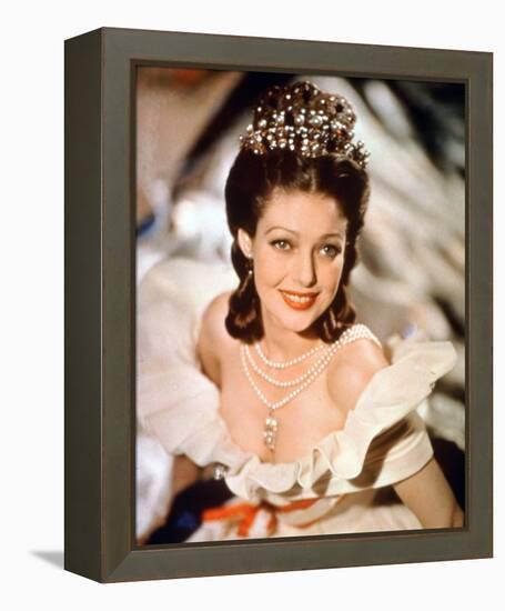 Loretta Young-null-Framed Stretched Canvas