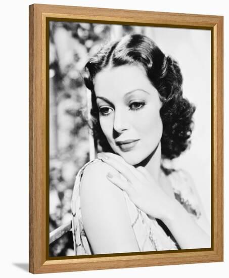 Loretta Young-null-Framed Stretched Canvas