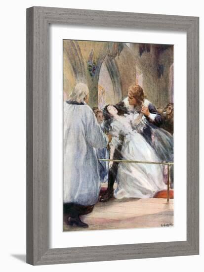 Lorna Fell across My Knees-Addison Thomas Millar-Framed Giclee Print