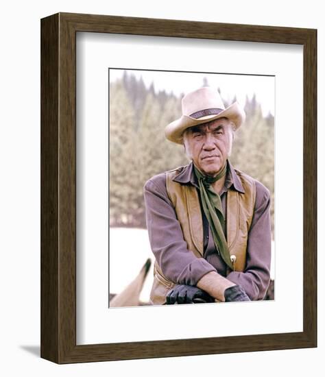 Lorne Greene, Bonanza (1959)-null-Framed Photo