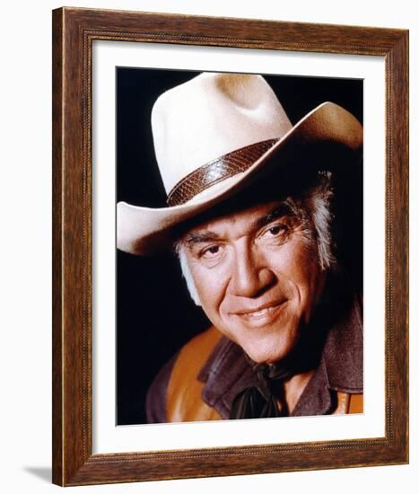 Lorne Greene - Bonanza-null-Framed Photo