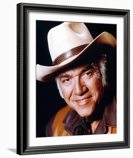 Lorne Greene - Bonanza-null-Framed Photo