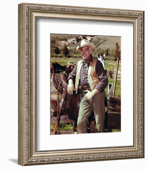 Lorne Greene - Bonanza-null-Framed Photo