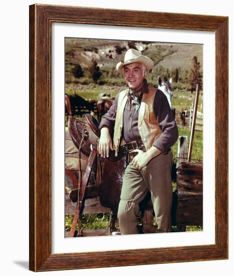 Lorne Greene - Bonanza-null-Framed Photo