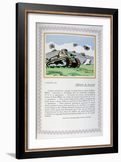 Lorraine Offensive, 12th September 1918-Andre Helle-Framed Giclee Print