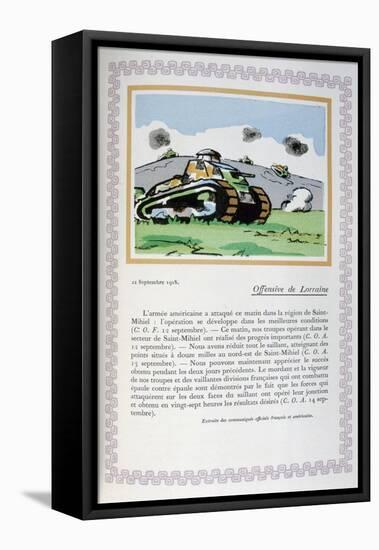 Lorraine Offensive, 12th September 1918-Andre Helle-Framed Premier Image Canvas