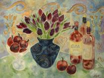Tulips and Cherries-Lorraine Platt-Giclee Print