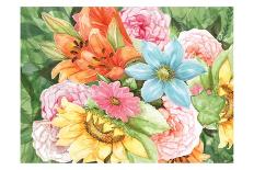 Jungle Bouquet II-Lorraine Rossi-Framed Art Print