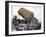 Lorry Arrives at Waste Tipping Area at Landfill Site, Mucking, London-Louise Murray-Framed Photographic Print