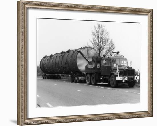 Lorry in a Jam--Framed Photographic Print