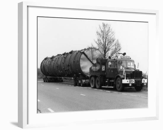 Lorry in a Jam-null-Framed Photographic Print