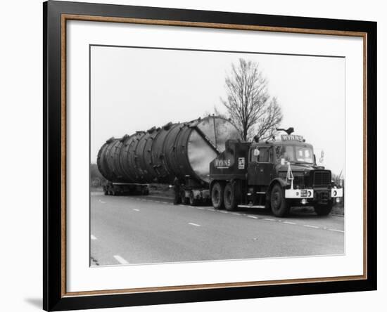 Lorry in a Jam-null-Framed Photographic Print