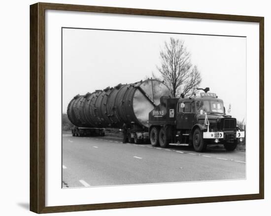 Lorry in a Jam-null-Framed Photographic Print