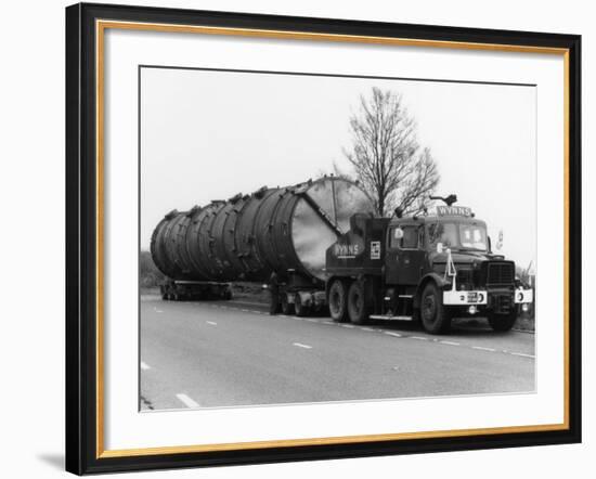 Lorry in a Jam-null-Framed Photographic Print