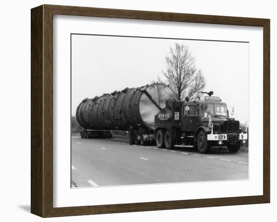 Lorry in a Jam-null-Framed Photographic Print