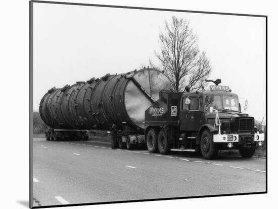 Lorry in a Jam-null-Mounted Photographic Print