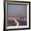 Los Angeles at Night with Road Traffic-Myan Soffia-Framed Photographic Print