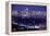 Los Angeles at Night-duallogic-Framed Premier Image Canvas