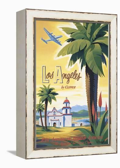 Los Angeles by Clipper-Kerne Erickson-Framed Premier Image Canvas