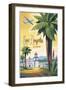 Los Angeles by Clipper-Kerne Erickson-Framed Giclee Print