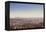 Los Angeles, CA, USA: City Of Los Angeles From Griffith Observatory Dtwn L.A. In Distance-Axel Brunst-Framed Premier Image Canvas