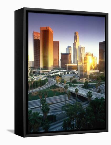 Los Angeles, CA-Mitch Diamond-Framed Premier Image Canvas