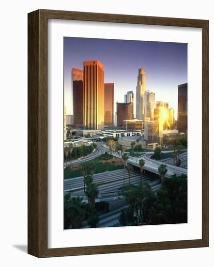 Los Angeles, CA-Mitch Diamond-Framed Photographic Print