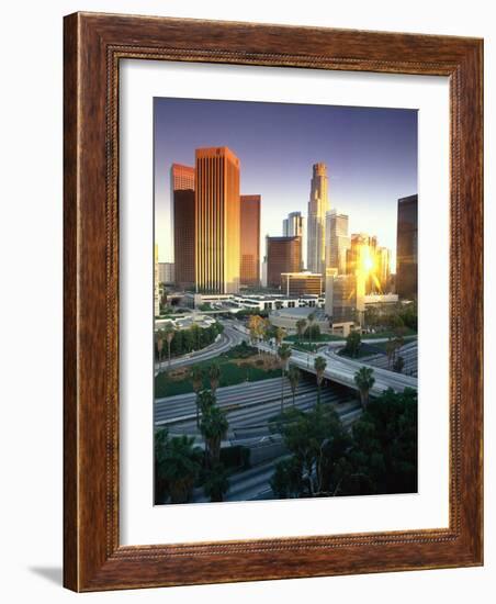 Los Angeles, CA-Mitch Diamond-Framed Photographic Print