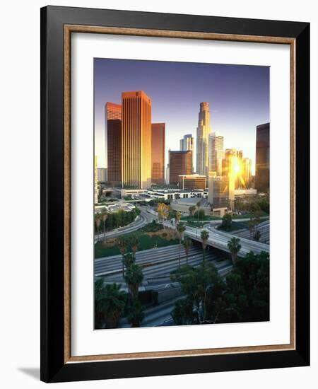 Los Angeles, CA-Mitch Diamond-Framed Photographic Print