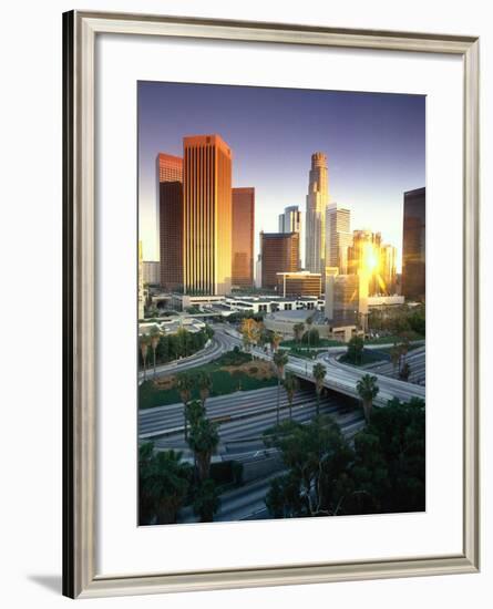 Los Angeles, CA-Mitch Diamond-Framed Photographic Print