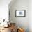 Los Angeles, California - Compass - Blue - Coastal Icon-Lantern Press-Framed Stretched Canvas displayed on a wall