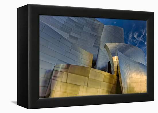 Los Angeles, California. the Disney Concert Hall Exterior-Rona Schwarz-Framed Premier Image Canvas