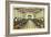 Los Angeles, California - Union Station Interior View of Waiting Room-Lantern Press-Framed Art Print