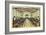 Los Angeles, California - Union Station Interior View of Waiting Room-Lantern Press-Framed Art Print